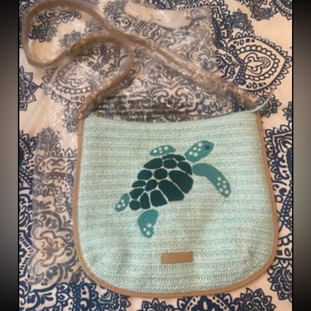 NWT Vera Bradley straw bag